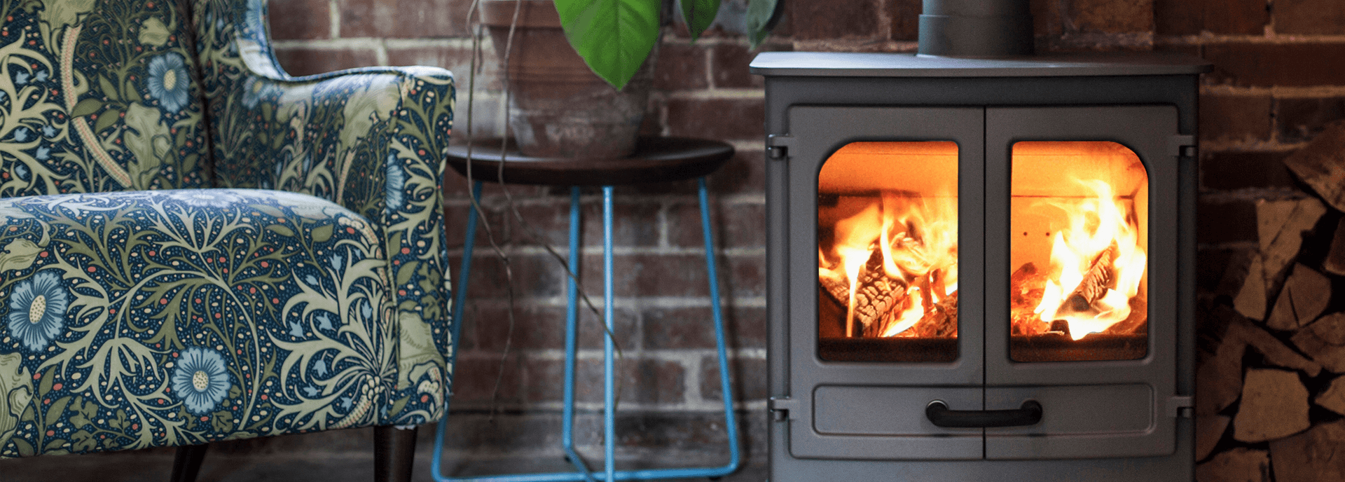 All New Island wood burning stove