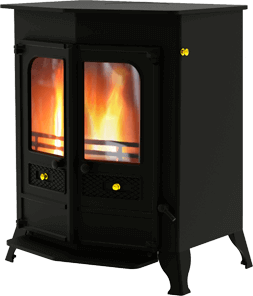 Country 16b mf stove in black