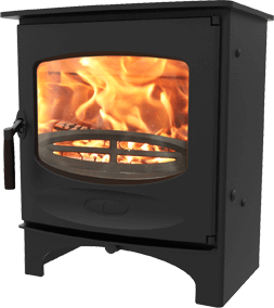C five black wood burning stove