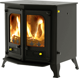 Country 12 stove in gunmetal