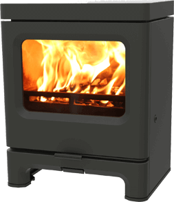 skye 5 gunmetal wood burning stove