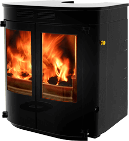 SLX 20 black wood-burning stove
