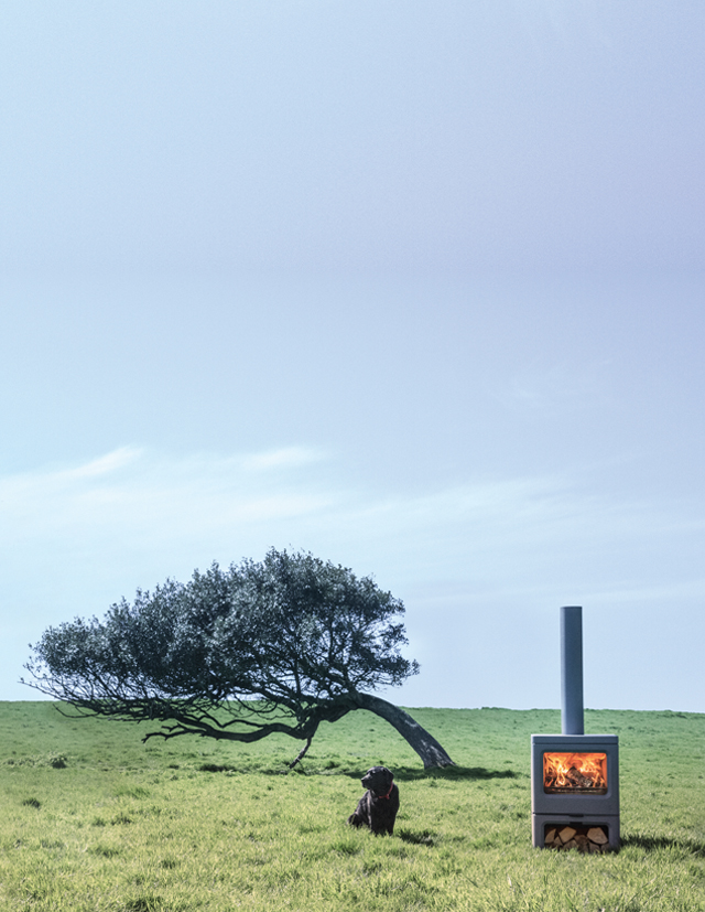 mobile device displaying a Charnwood background cover