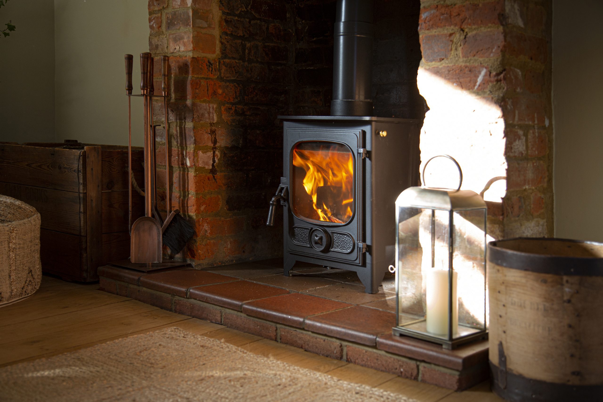 Enhance your fireplace with a wood stove heat shield - Charnwood Stoves