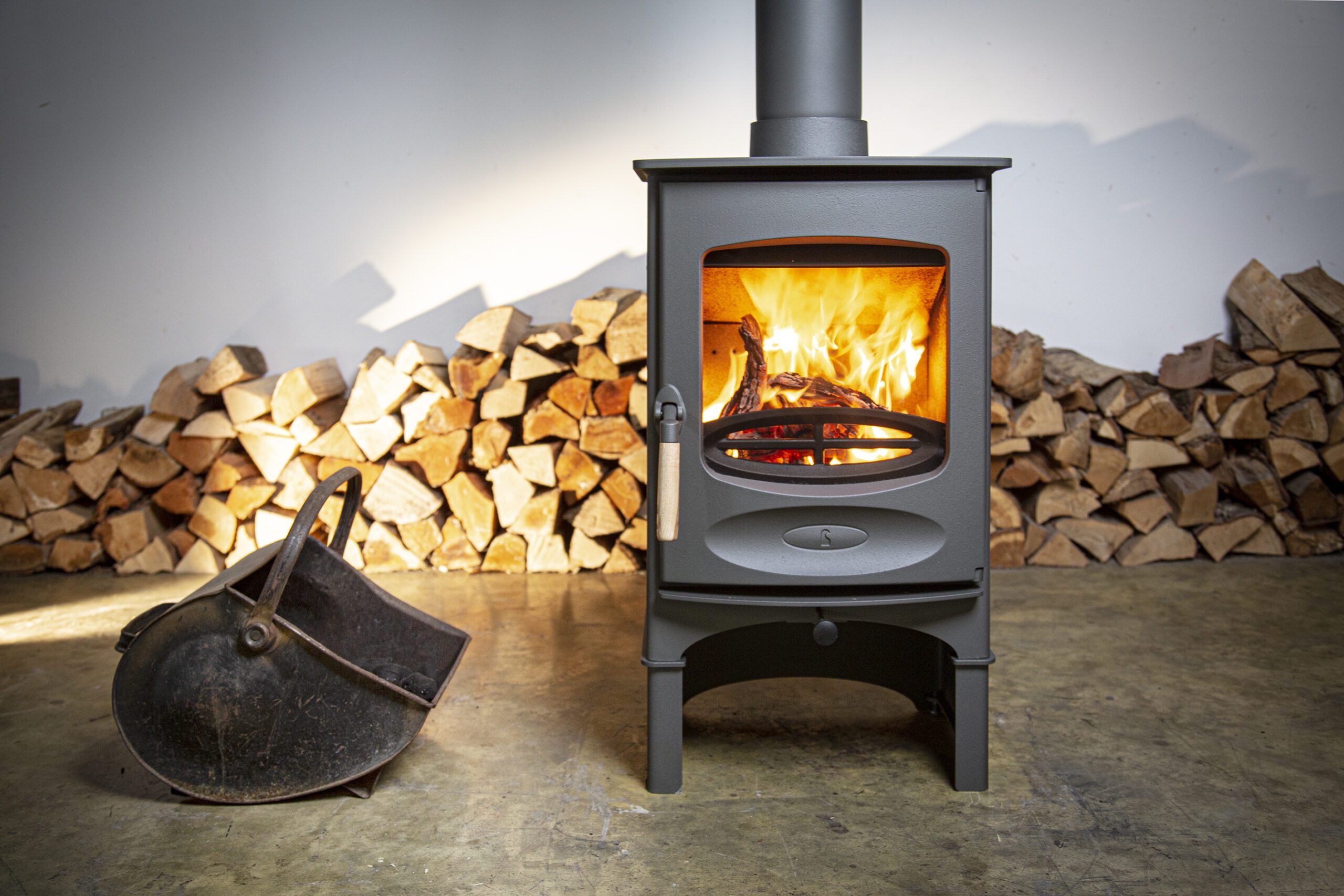 Enhance your fireplace with a wood stove heat shield - Charnwood Stoves